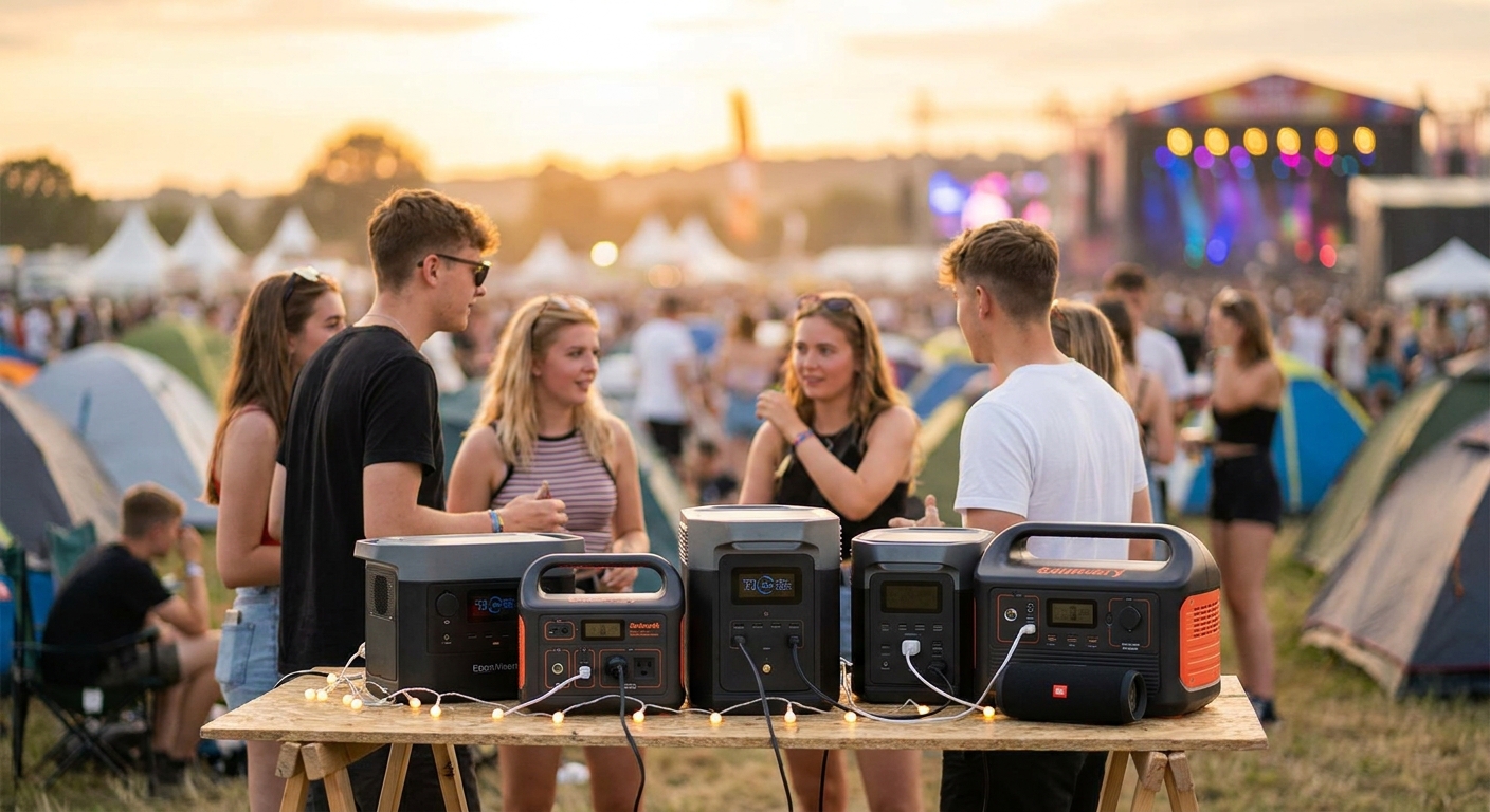Powerstation für Festival: Die besten Modelle 2026
