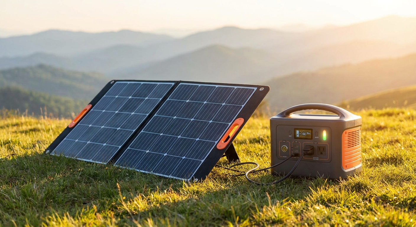 Powerstation mit Solar laden — der Ratgeber 2026