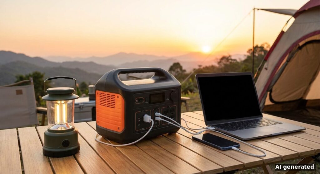Mobile Powerstations für Camping, Wohnmobil und Notstrom