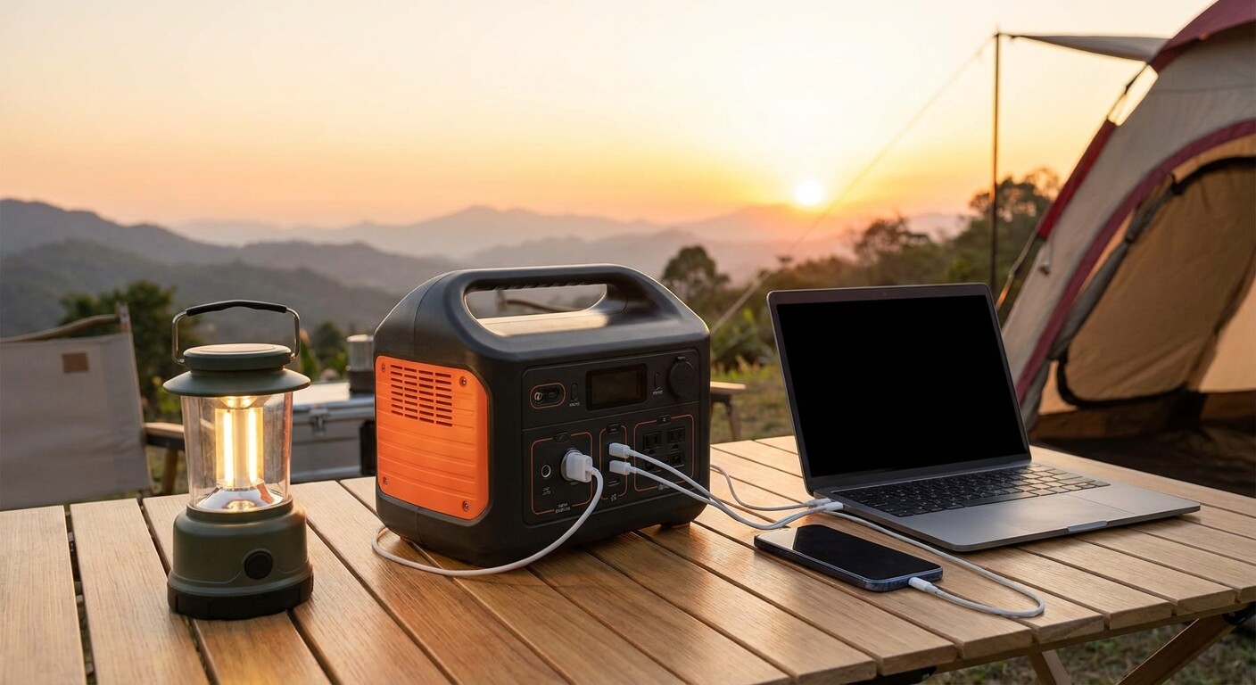 Mobile Powerstations für Camping, Wohnmobil und Notstrom