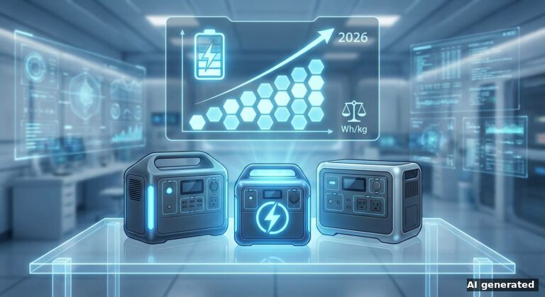 Wh pro Kilogramm: Welche Powerstation hat 2026 die beste Energiedichte? (Studie)