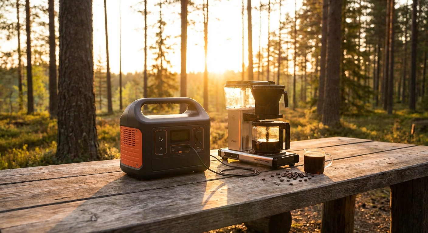 Powerstation für Kaffeemaschine: Geht das wirklich sinnvoll?