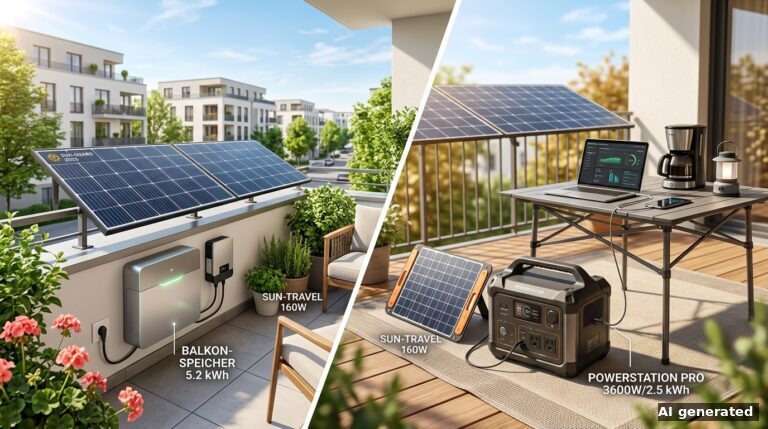 Balkonkraftwerk-Speicher vs. Powerstation: Was passt besser? (2026)