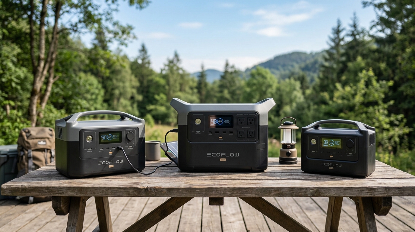 EcoFlow Powerstation & Speicher Test 2026: Delta 2, Delta 3 & River im Vergleich