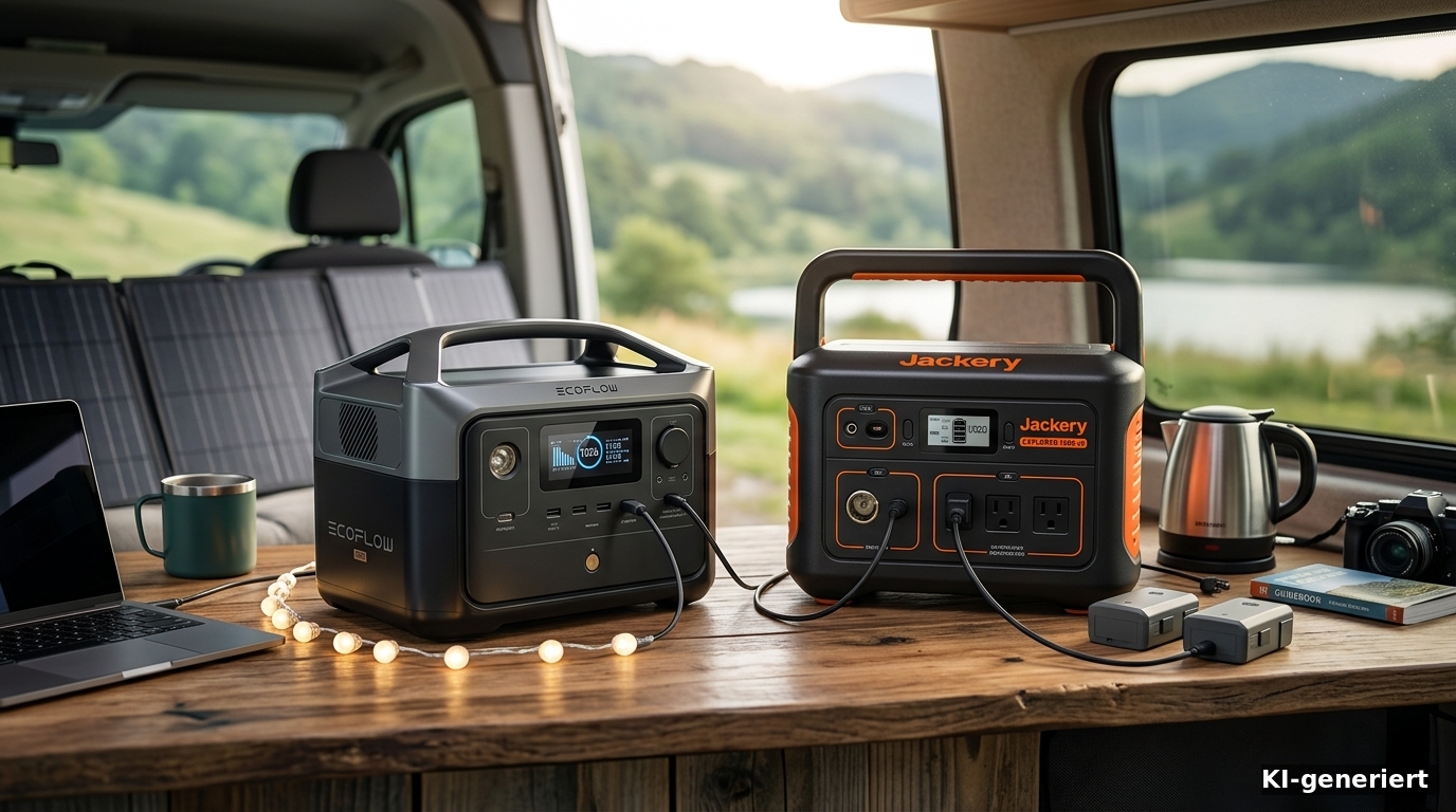 EcoFlow vs. Jackery: DELTA 3 gegen Explorer 1000 v2 (2026)