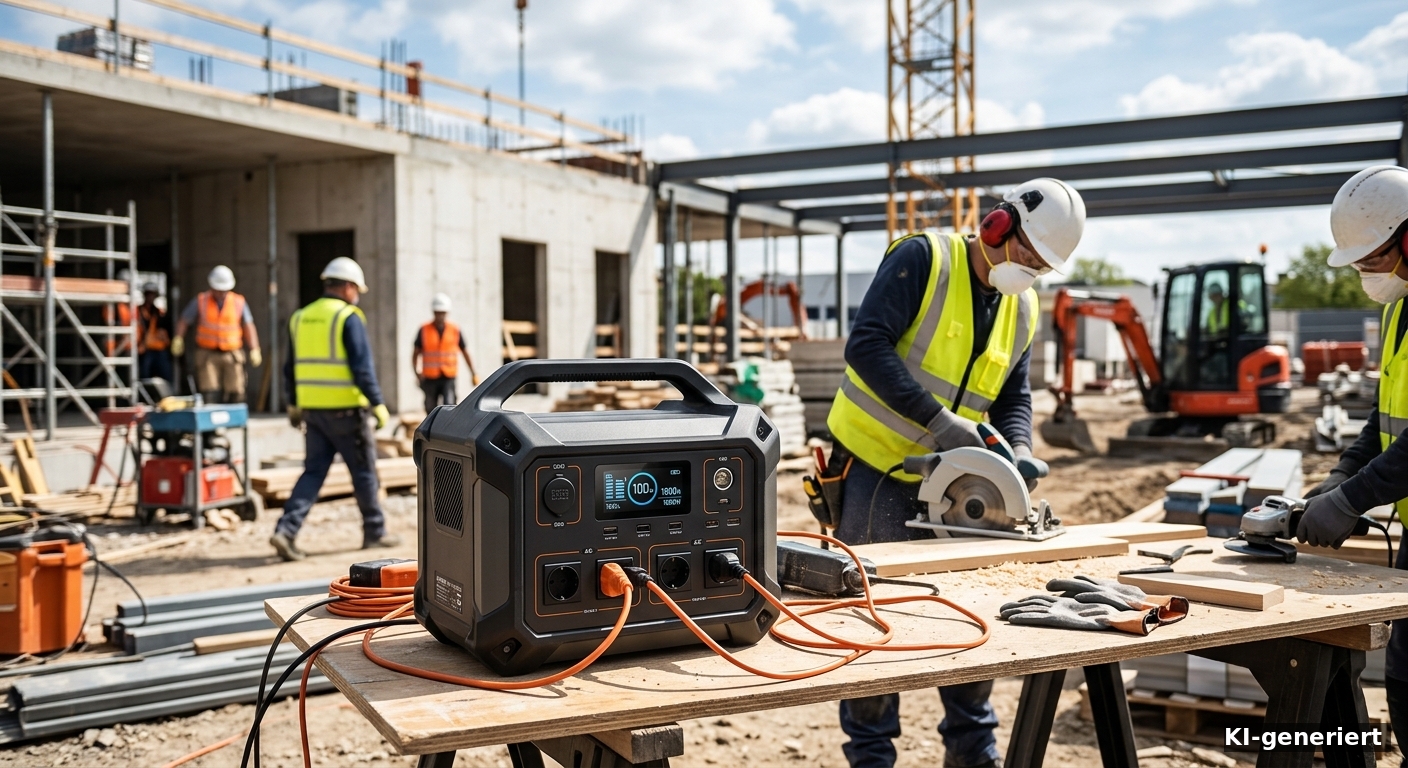 Powerstation für die Baustelle: Leistung, Laufzeit und Sicherheit (2026)