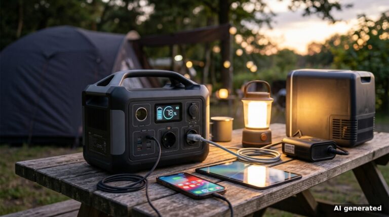 Powerstation: 12 V, USB-C oder 230 V? Effizienz und Sicherheit