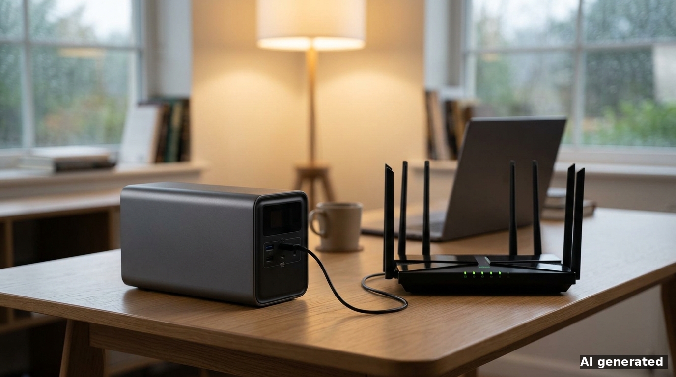 Powerstation für Router: Internet bei Stromausfall richtig absichern